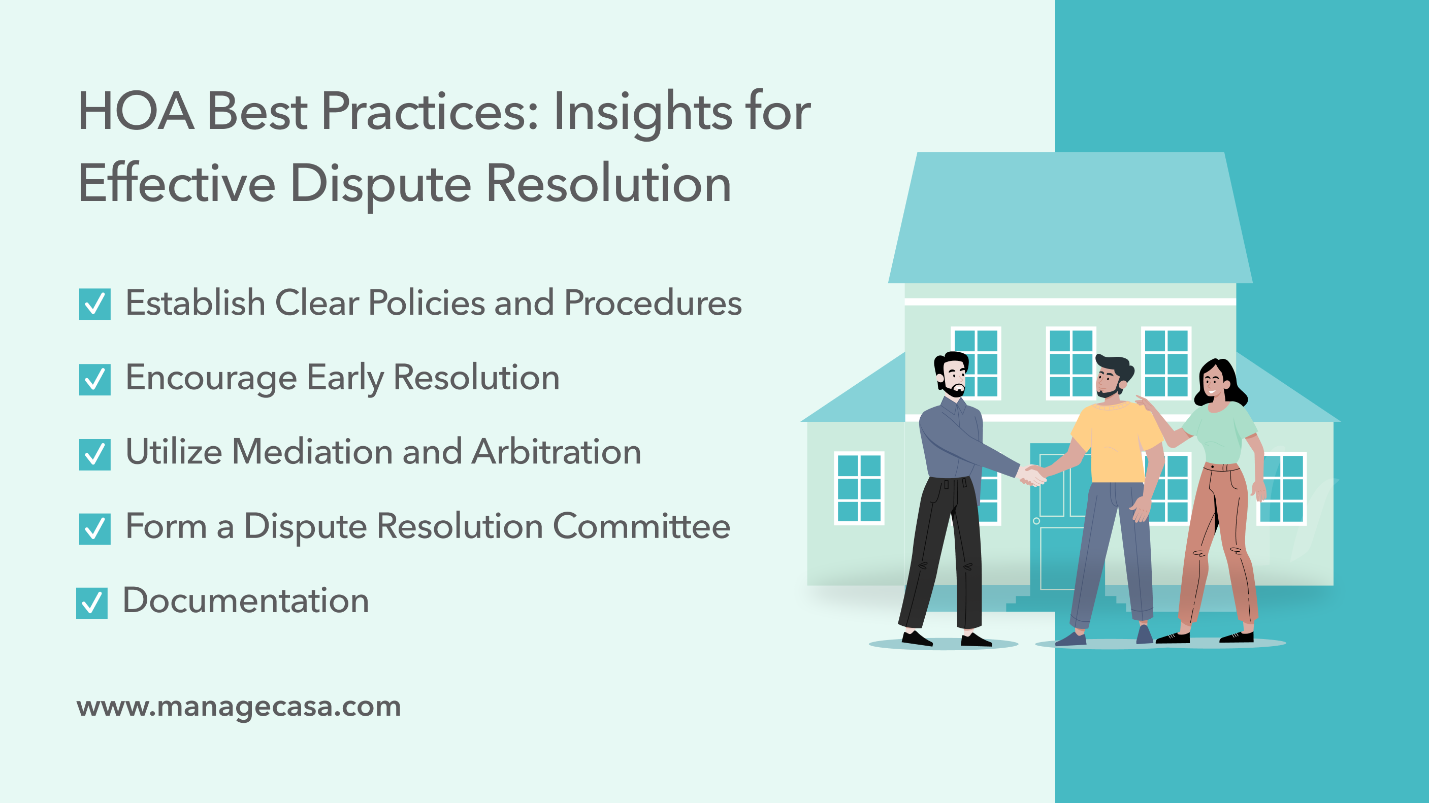 HOA Best practices insights for effective dispute resolution