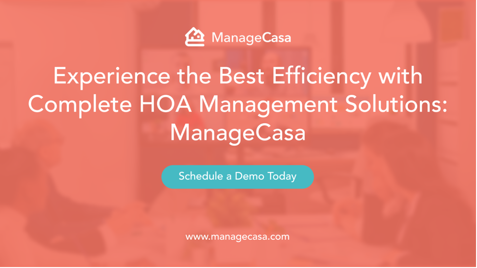 Experience the Best Efficiency with Complete HOA Management