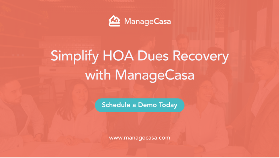 HOA Dues Recovery with ManageCasa