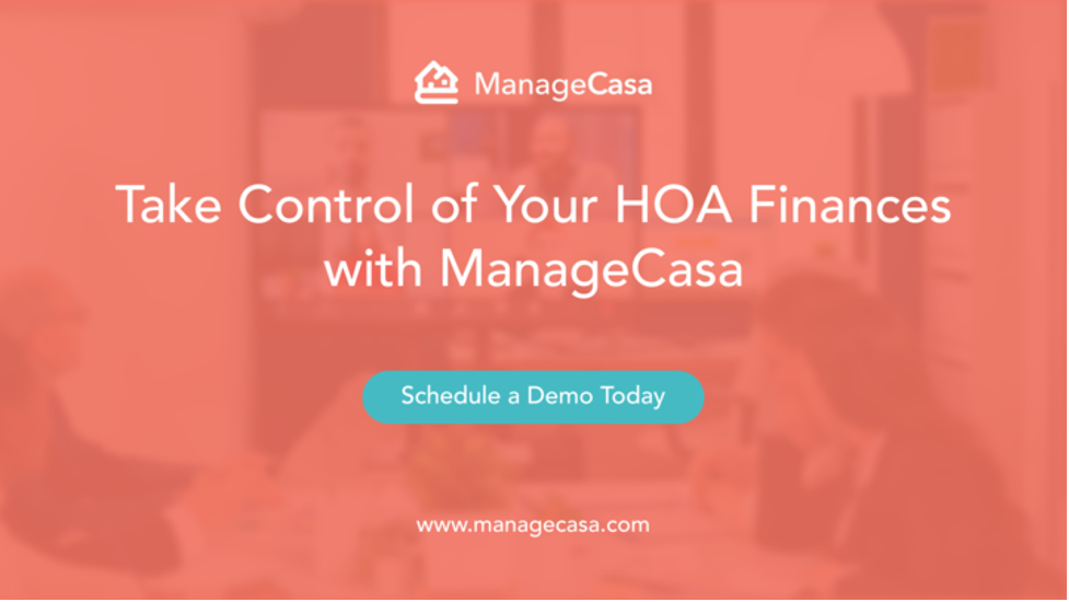 HOA Finances with ManageCasa 