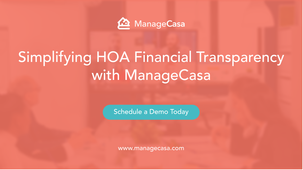 HOA Financial Transparency with ManageCasa