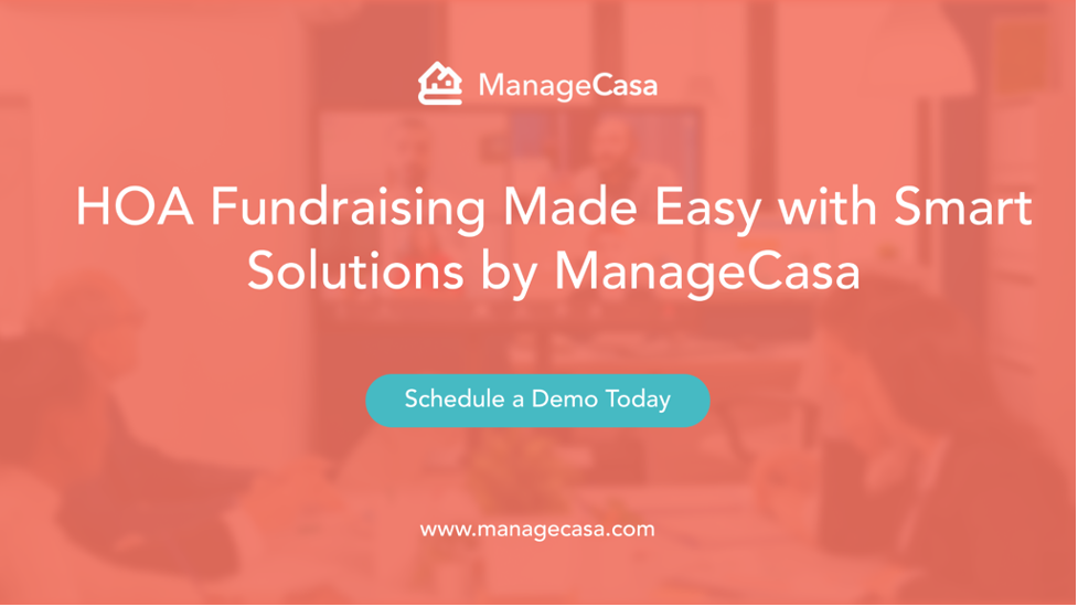 HOA Fundraising Made Easy with Smart Solutions by ManageCasa