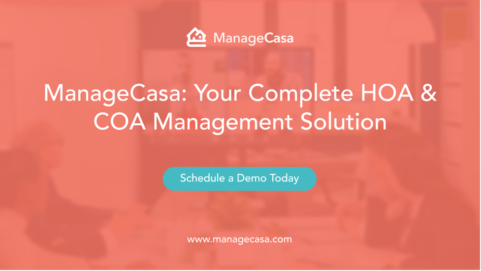 ManageCasa- Your Complete HOA & COA Management Solution