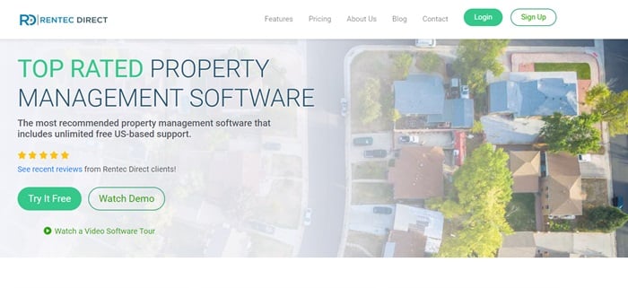 rentech direct property management software