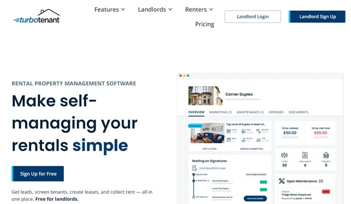 turbotenant property software review