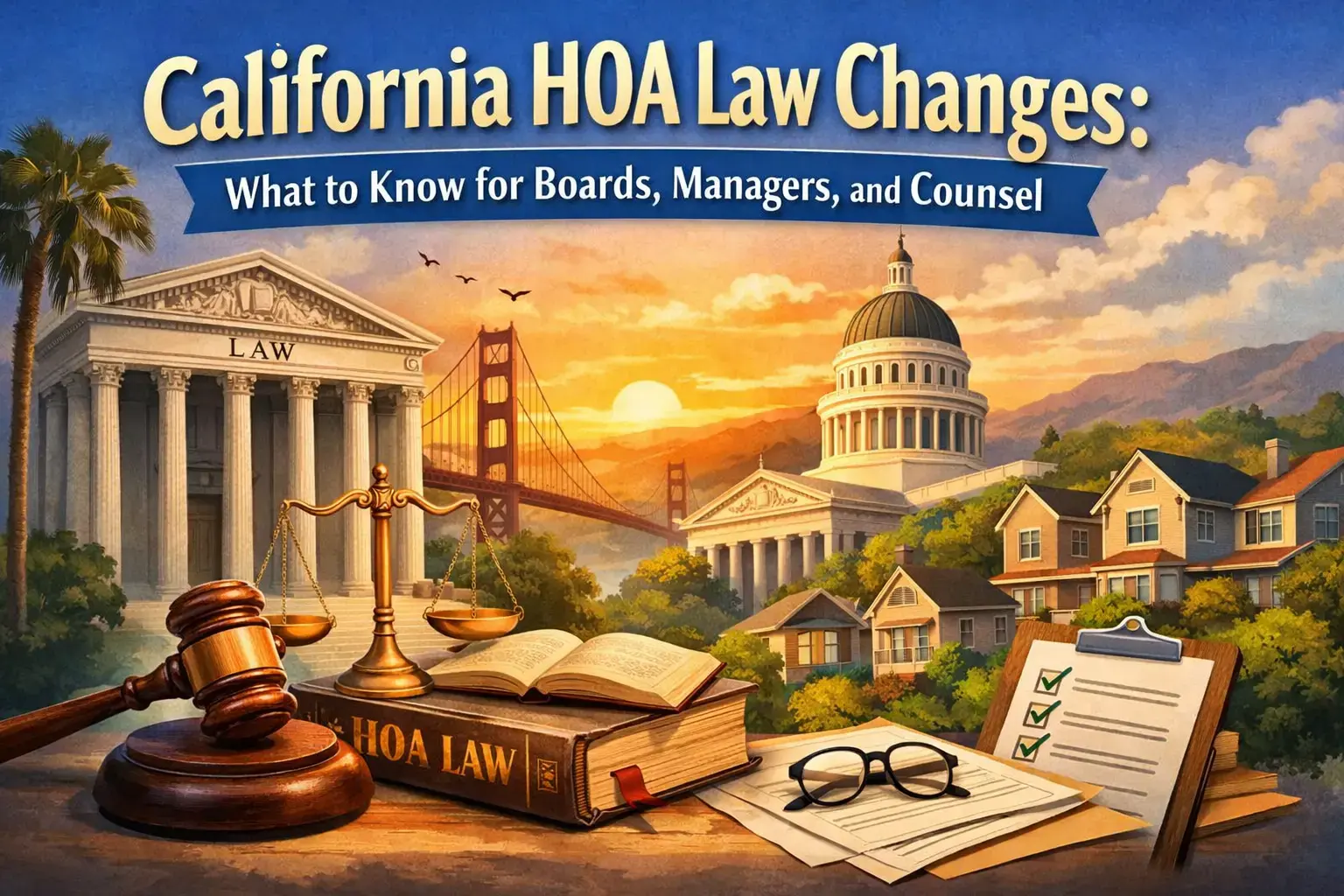 California HOA Law Changes to Know in 2026